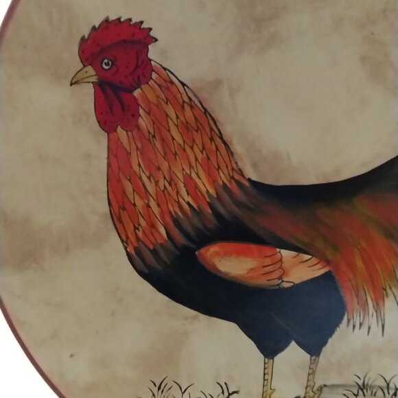 Harvey's rooster decorative plate - Picture 2 of 4